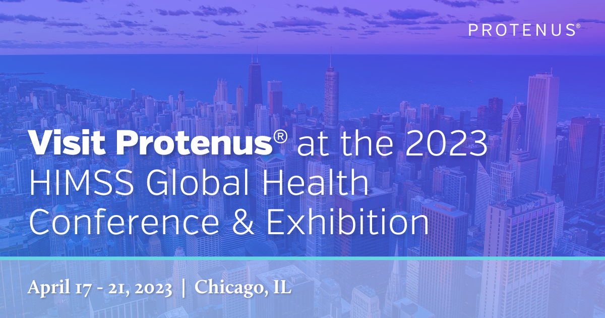 Visit Protenus at the 2023 HIMSS Global Health Conference